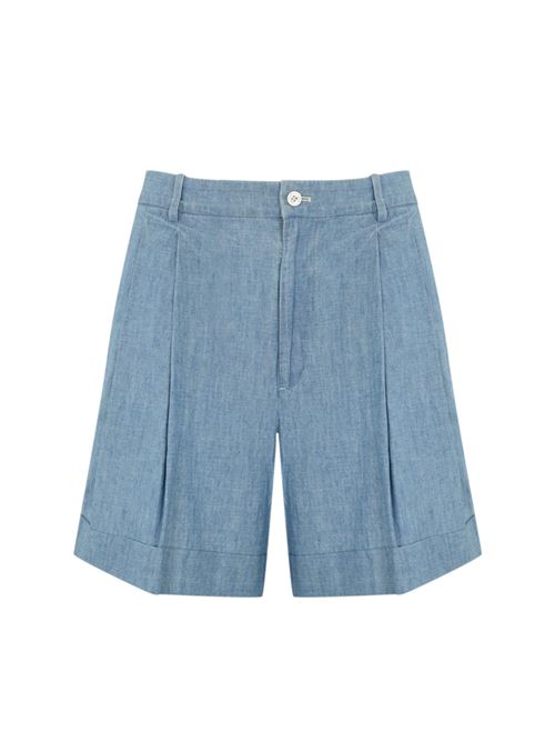 Shorts in cotone con pieghe POLO RALPH LAUREN | 211959939001